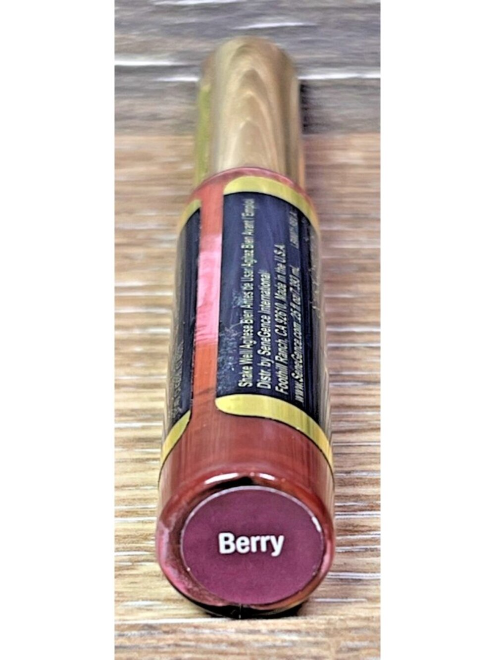LipSense Liquid Lip Color Authentic SeneGence New Sealed Berry  FULL SIZE